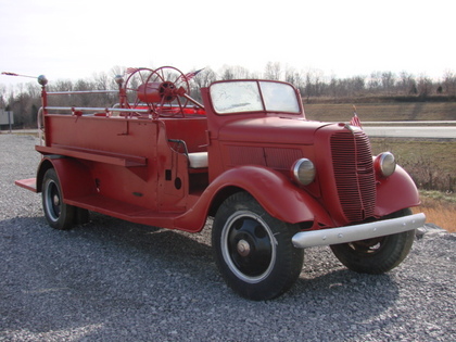 ford fire truck 1937 trucks antique classic sold classictruckcentral