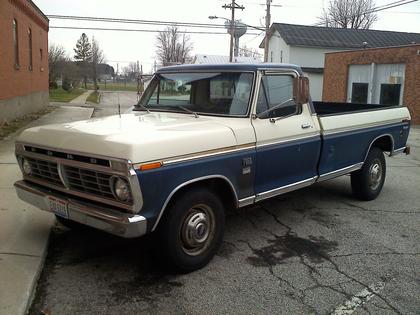 1973 Ford F350 Ford Ranger Camper Deluxe