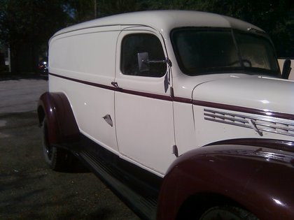1946 Chevy 1 1/2  ton panel  4105