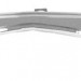 54 - 55 Chevy / GMC Truck Front Bumper Filler Panel - Chrome - Image 1