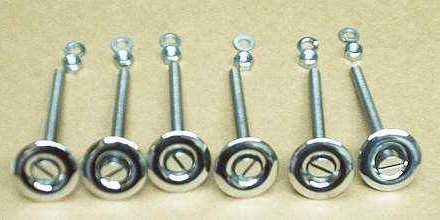 1938 – 41 Ford Truck Bed Hold Down Bolt Kit – Steel