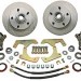 1953-56 - 5 on 4-1/2”, Complete Disc Brake Kit With Booster Kit - Image 1