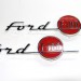55 Ford Hood Emblem Set - 