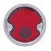 54 -55 Chevy / GMC Tail Light Lens - Red Plastic - Image 1