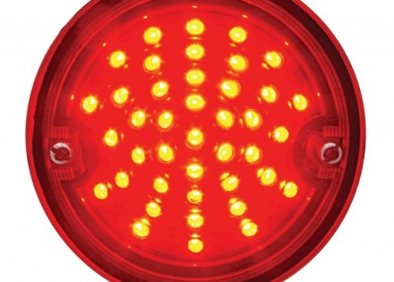 54 – 59 Chevy / GMC LED Tail Light Lens – Red – Stepside