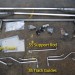 53-56 Ford CPP Reverse Flip Hood Tilt Kit - Stainless Steel - Image 1
