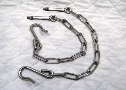 1941 – 1953 Chevy / GMC Tailgate Chains – Stainless Steel
