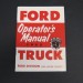 1955 Ford Truck Owners Manual - Image 1